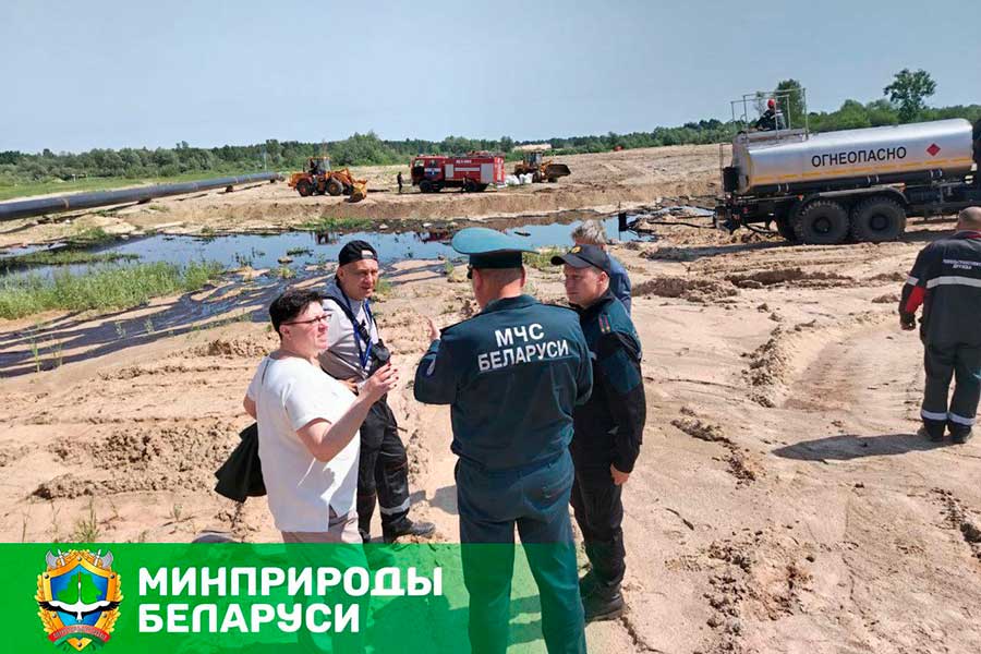 В Беларуси пробило нефтепровод "Дружба"