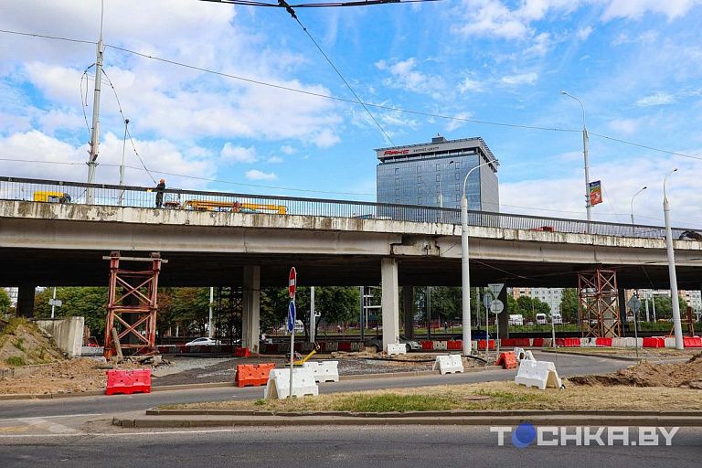 Путепровод между Московской и Чкалова ремонтируют с опережением Путепровод между Московской и Чкалова ремонтируют с опережением