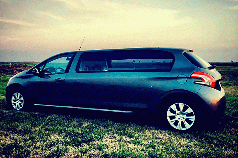 Peugeot 208 переделали в катафалк – фото Peugeot 208 переделали в катафалк – фото