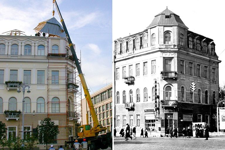 Когда башня вернулась: как зданию в центре Минска возвращали исторический вид Когда башня вернулась: как зданию в центре Минска возвращали исторический вид