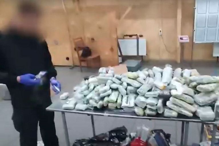 На границе с Польшей в коробках с печеньем нашли 80 кг гашиша