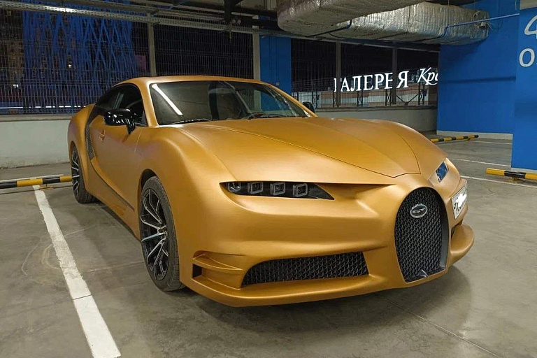 Мастер из Краснодара переделал Hyundai в Bugatti Chiron Мастер из Краснодара переделал Hyundai в Bugatti Chiron