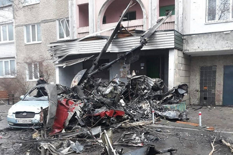 СБУ назвала причины крушения вертолета на детский сад в Броварах СБУ назвала причины крушения вертолета на детский сад в Броварах