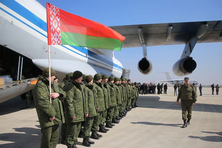 Белорусские военные медики прибыли в Сирию Белорусские военные медики прибыли в Сирию