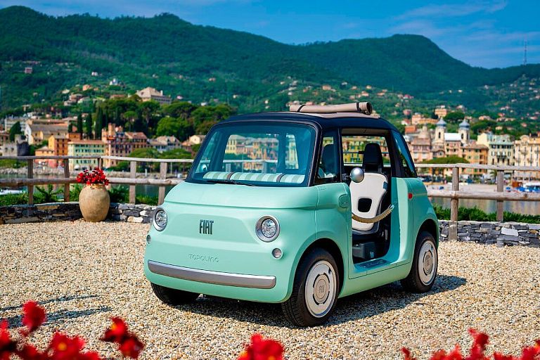Fiat построил винтажный микрокар Topolino Fiat построил винтажный микрокар Topolino