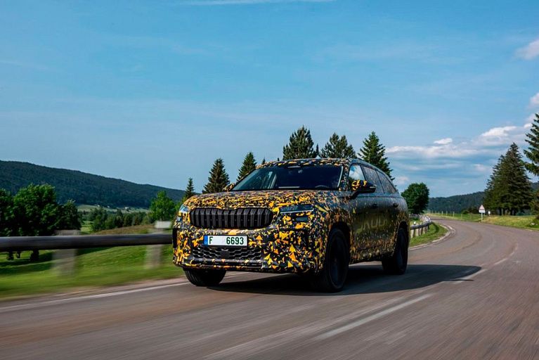 Skoda показала обновленный Kodiaq Skoda показала обновленный Kodiaq