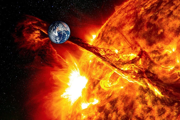 Самые сильные магнитные бури за 2,5 месяца вот-вот накроют Землю Самые сильные магнитные бури за 2,5 месяца вот-вот накроют Землю
