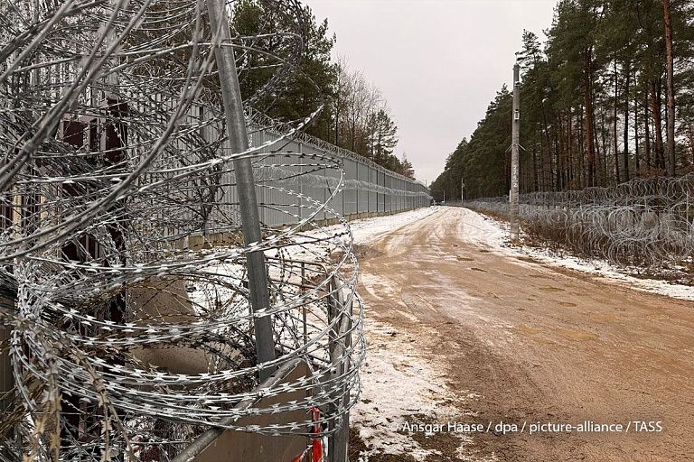 "Электронный барьер" заработал в Подляшье, отчиталось польское МВД "Электронный барьер" заработал в Подляшье, отчиталось польское МВД