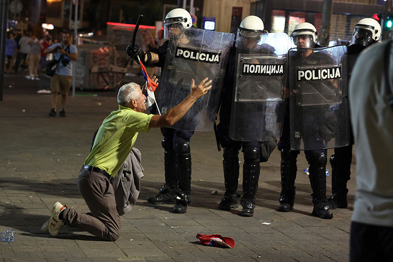 Фото: Marko Drobnjakovic / AP / TASS